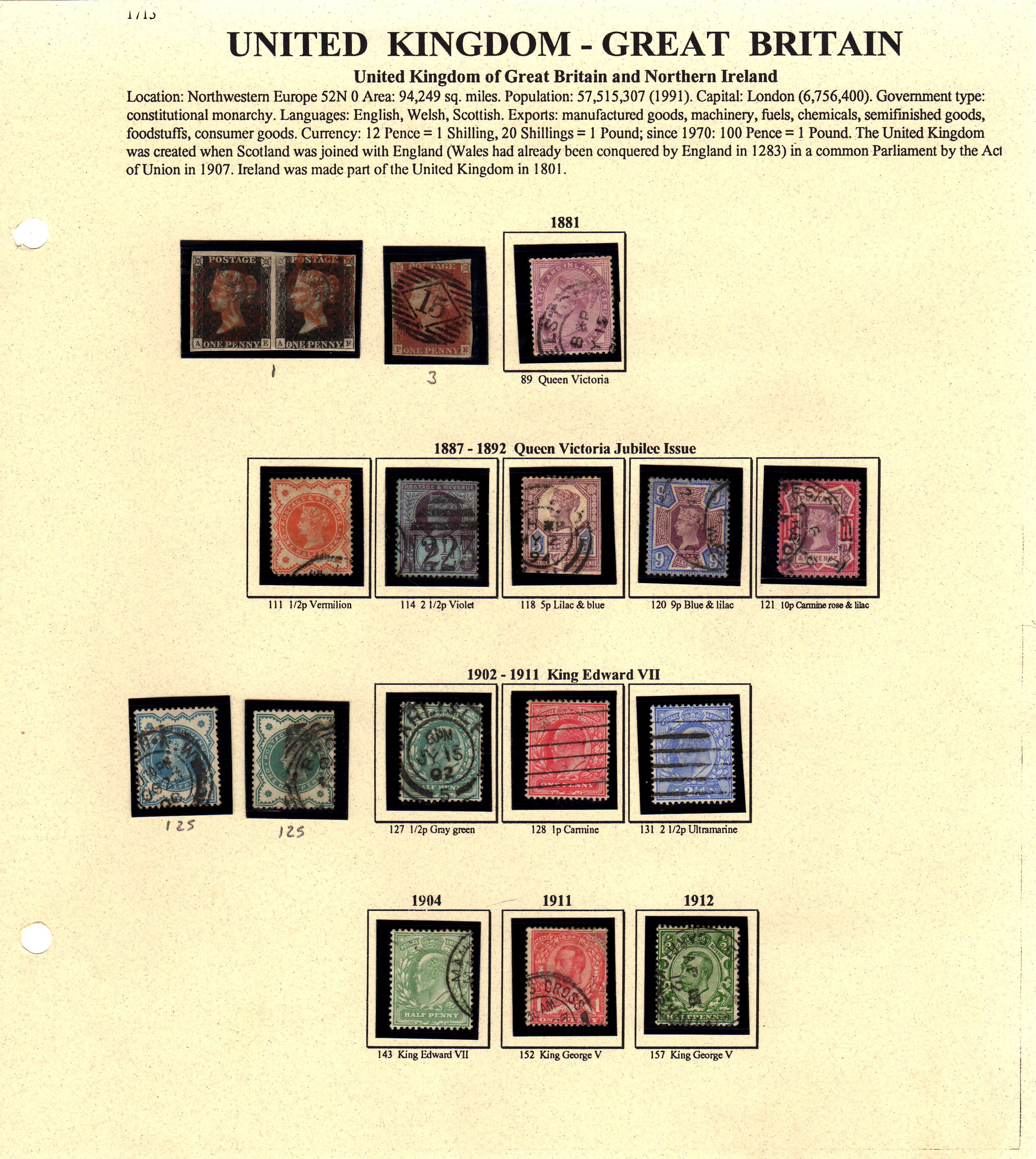 Stamp Collection For Sale